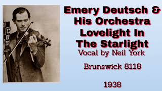 Emery Deutsch and his orchestra  Lovelight In The Starlight  1938 [upl. by Acinelav238]