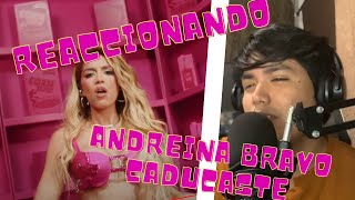 Reacción Andreina Bravo  Caducaste Video Oficial andreinabravo AndreinaBravoo bandolera [upl. by Ellenaej168]