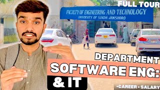 Software Engineering amp IT Department  University of Sindh Jamshoro  shahe vlogs [upl. by Innej932]