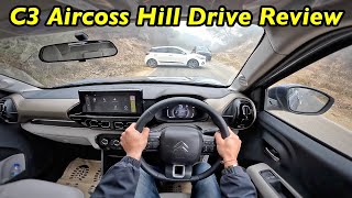 2024 Citroen C3 Aircoss Automatic Hill Drive Experience Aayushssm [upl. by Llyrpa735]