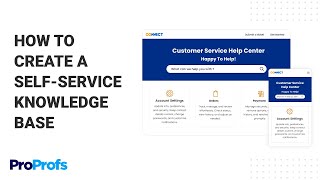 How to Create a SelfService Knowledge Base [upl. by Gerik]