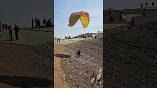 😉💘 paragliding travel birbillingparagliding nature paraglidingman adventure paraglyding love [upl. by Shama436]