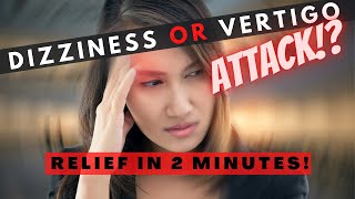 How to Get Rid of Dizziness or Vertigo FAST [upl. by Neenad694]