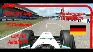 Lancia Alitalia F1  Onboard Lap  Hockenheim 19942001  F1 Challenge [upl. by Anertal]