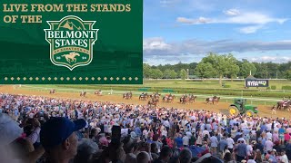 Watch Dornoch in the Historic Belmont Stakes at Saratoga LIVE from the stands [upl. by Bernete]