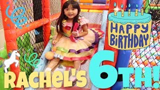 RACHELS 6TH BIRTHDAY PARTY in CANDYLAND [upl. by Titus647]