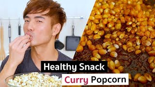 Healthy Snack Time Thai Curry Popcorn  PicniclyNOW [upl. by Berhley358]