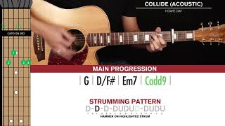 Collide Guitar Cover Howie Day 🎸Tabs  Chords [upl. by Pardo]