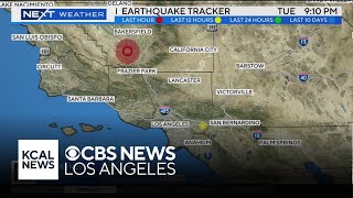 52magnitude earthquake strikes Bakersfield area  Full Coverage [upl. by Dlareg]