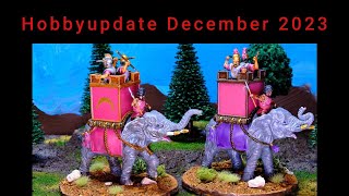 Hobbyupdate December  two elefants are better than one [upl. by Yetnruoc803]