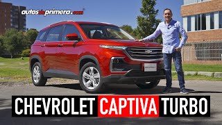 Chevrolet Captiva Turbo familiar y diferente 🔥PruebaReseña🔥 [upl. by Luelle]