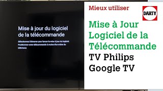 Google TV Philips mise à jour de la télécommande de sa télévision [upl. by Sasnett362]