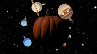 🌞Fly Around the Pumpkin Planet 🎃 NEW Halloween Song  Best Round Dance Song  Nursery Rhymes Songs [upl. by Samled]