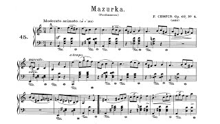 Chopin Mazurka in A Minor Op 67 No 4  Jan Ekier 1987 [upl. by Ecerahc]