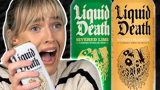 Irish People Try Liquid Death For The First Time [upl. by Irneh701]