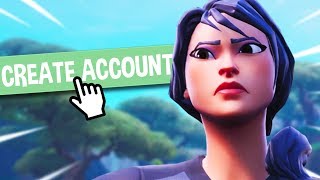 making a new fortnite account every time i die [upl. by Aeiram]