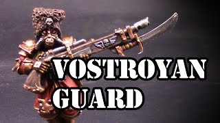 How to paint Vostroyan Firstborn Imperial Guard [upl. by Neb692]