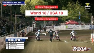 USA takes the Lead RND 3 USA vs The World Fast Fridays Speedway racing speedway xsratv [upl. by Stromberg919]