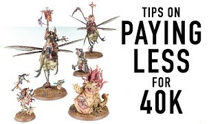 Best Place to Buy Warhammer 40K Models for Cheap For the Greater WAAAGH [upl. by Hettie784]