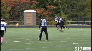 OFFL Playoffs Under 14  Brantford Bisons vs Waterloo Jr Warriors [upl. by Ynnep]