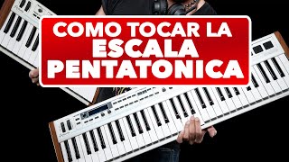 Aprende Cómo Tocar Escalas PENTATONICAS en Piano [upl. by Hayse]