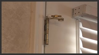 Hinge pin door stop installation [upl. by Gierk874]