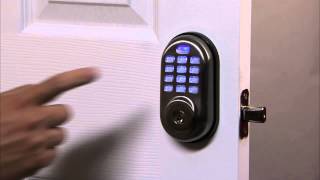 Yale Real Living Push Button Deadbolt Programming  User PIN Code Registration 02 [upl. by Enowtna997]