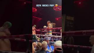 Oleksandr Usyk had Tyson Fury rattled 😳 via TNTSports shorts [upl. by Naletak]