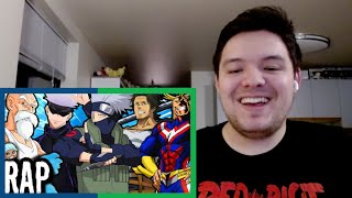 Anime Sensei Rap Cypher by GameboyJones REACTION [upl. by Ettelrahc637]