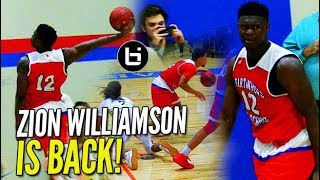 The Zion Williamson Show IS BACK and He’s WEARING WHAT [upl. by Pylle]