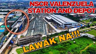 NSCR VALENZUELA STATION AND DEPOT UPDATE [upl. by Nosmoht858]