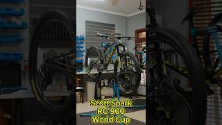 Bike maintenance Scott Spark RC900 WC shorts mtb asmr [upl. by Eiboh]