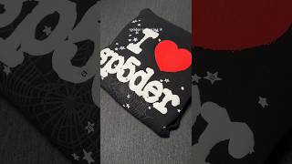 sp5der unboxing🕸️  i heart sp5der hoodie shorts spiderworldwide fallfashion streetwear sp5der [upl. by Aekal]