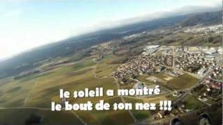 Vol en parapente à Port dans lAin  HD [upl. by Enilauqcaj]