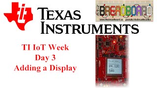 TI IoT Week Sensor Node Project Part 3 [upl. by Brie]