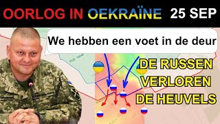 25 sep Oekraïners krijgen een voet in de deur  Russische commandoketen uitgeschakeld  Oorlog UA [upl. by Prendergast]