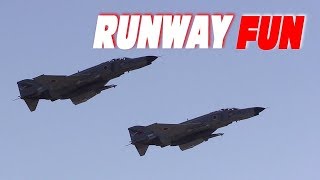 F4 Phantom Takeoff JASDF Hyakuri Airbase 302SQ 1st Mission 百里基地 [upl. by Acinelav]