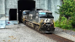 Southbound Norfolk Southern 167 exit from Nemo Tunnel [upl. by Matti]