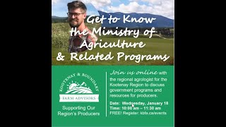 Get to Know the Ministry of Agriculture amp Related Programs [upl. by Ardnoyek413]