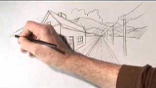 How To Draw One and TwoPoint Perspective with Karl Gude [upl. by Mirelle]