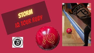 Storm IQ Tour Ruby Review  3 testers  SUPER RED BALL [upl. by Cloutman]