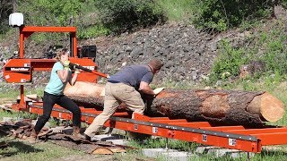 DREAM COMES TRUE Young Couple Gets Sawmill to Build DebtFree Home [upl. by Bobbie127]