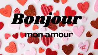 10 SMS romantique pour dire bonjour mon amour💕 [upl. by Latif]