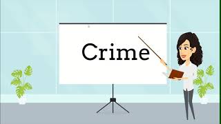 Sociological concept of Crime Meaning of Crime Definition Characteristics Causes Types of Crime [upl. by Imailiv]