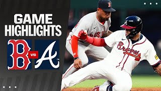 Red Sox vs Braves Game Highlights 5824  MLB Highlights [upl. by Ader]