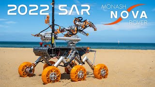 Monash Nova Rover Team  2022 University Rover Challenge SAR [upl. by Aillimac]