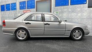 118 MercedesBenz C36 AMG W202 by Norev [upl. by Ahsiekal402]