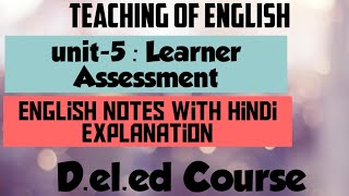 Teaching English Language  Unit5  SCERT  Deled  On Screen Pathshala [upl. by Nyrat410]