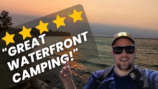 BALSAM LAKE PROVINCIAL PARK Campground Tour amp Review  Ontario Camping [upl. by Botti]