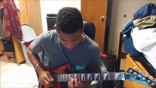 The Worst Guys  Childish Gambino Guitar Solo Cover [upl. by Elleon]